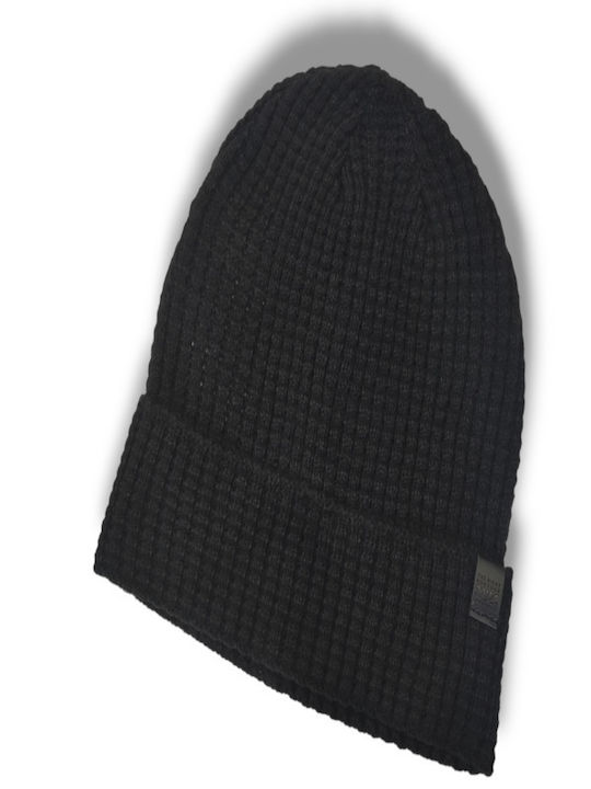 Funky Buddha Beanie Beanie Knitted in Black color