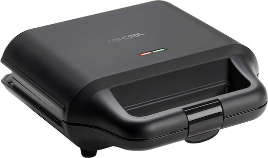 Concept Sandwich Maker Grill cu Plăci Detasabile 700W Neagră