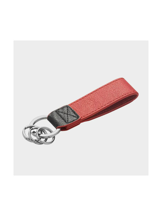 Mercedes-Benz Schlüsselanhänger Schwarz Leder