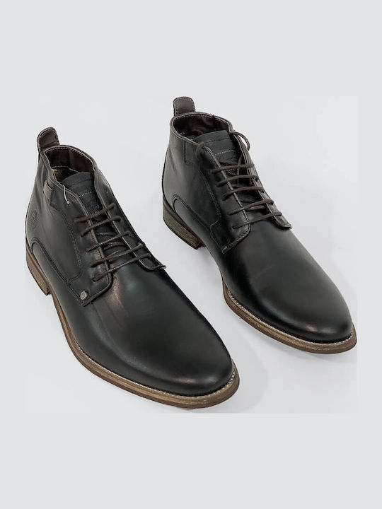 Men's Leather Casual Shoes Black