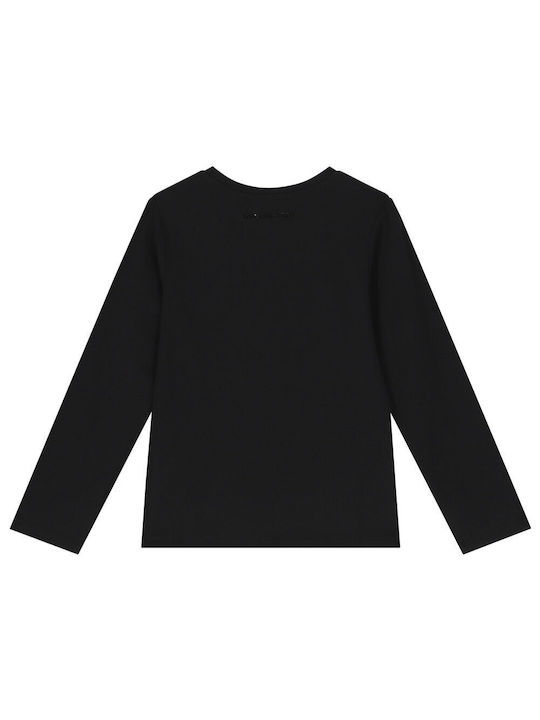 Karl Lagerfeld Kids Blouse Long Sleeve Black