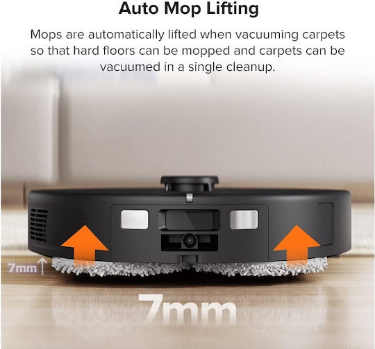 Roborock Q Revo Robot Vacuum for Vacuuming & Mopping with Mapping and Wi-Fi Black