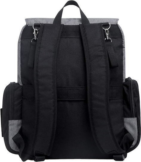 Land Diaper Bag Black 38x22x46cm.