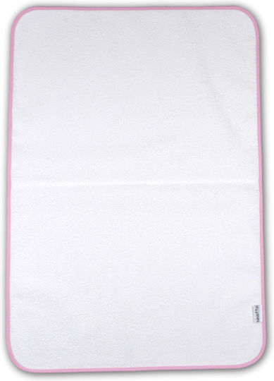 Ninetta Bebe Waterproof Changing Pad Pink Pink 60x90cm.
