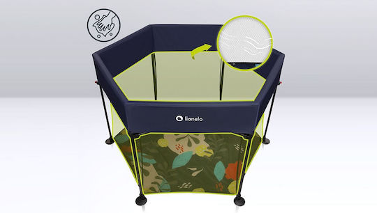 Lionelo Roel Babybett Grau 135x135cm