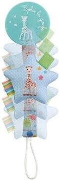 Sophie La Girafe Κορδέλα Πιπίλας Αστερι από Ύφασμα Πολύχρωμη