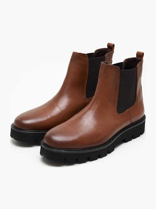 Leather Tabac Brown Men's Boots