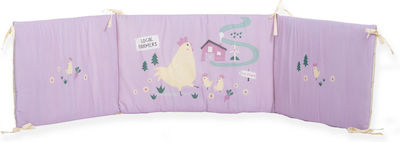 Nef-Nef Homeware Πάντα Κλασική Piu Piu lilac 187x40cm