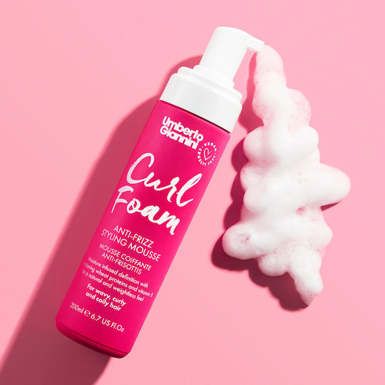 Umberto Giannini Curl Foam Αφρός Μαλλιών Όγκος 200ml