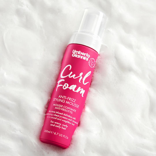 Umberto Giannini Curl Foam Αφρός Μαλλιών Όγκος 200ml