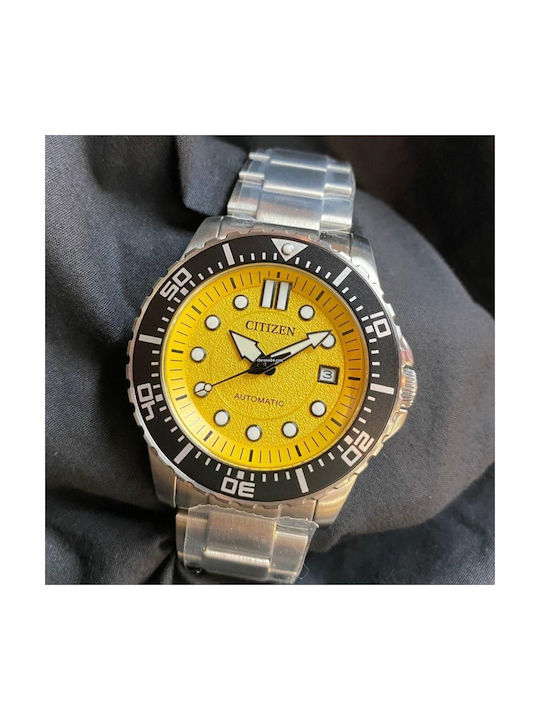 Citizen Watch Automatic with Yellow Metal Bracelet