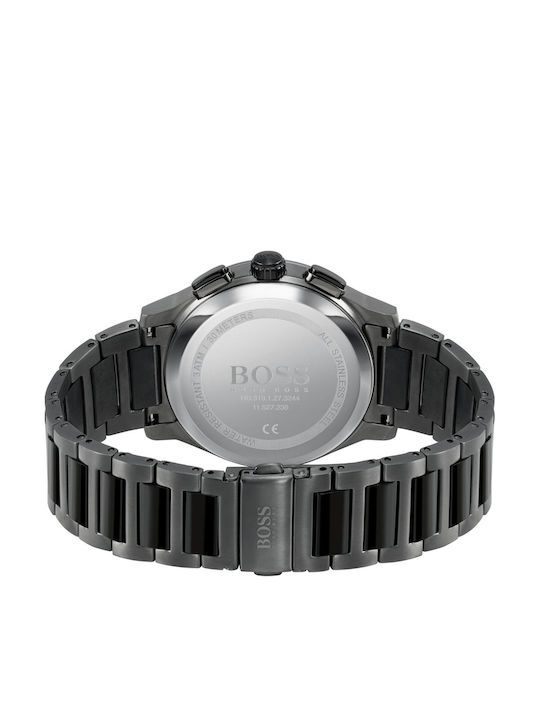 Boss Peak Men's Watch 44mm Chronograph Battery with Metal Bracelet