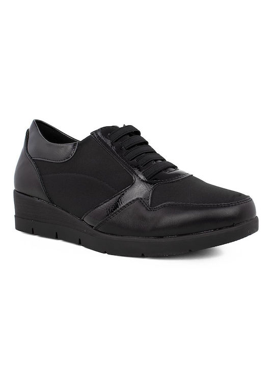 Mira & Max Anatomical Sneakers Black