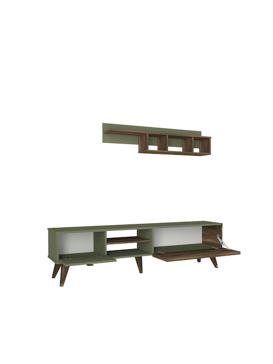 24Mall TV Stand Trenta Due Green M180xP32xH28.4cm
