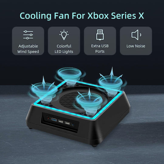 Βάση για Xbox Series σε Μαύρο χρώμα