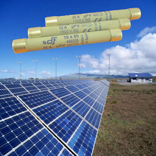 DF electric Sicherung Zylindrisch für Photovoltaik (055-310850012) 1Stück