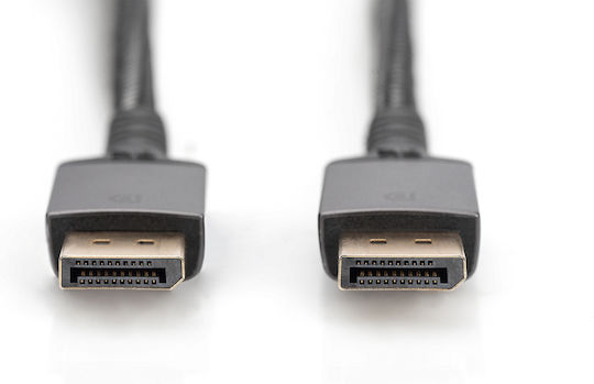 Digitus Cablu DisplayPort male - DisplayPort male 2m Negru