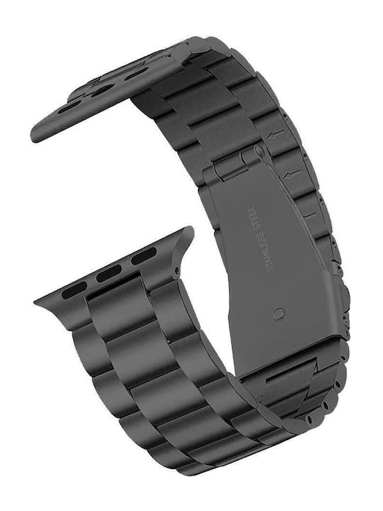 NO.1 Metallic-Armband Silber