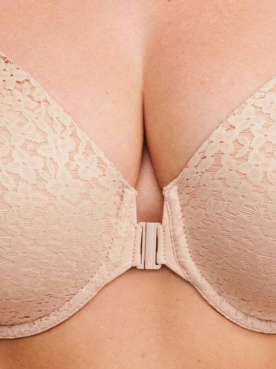 Chantelle Bra without Padding Underwire Beige -01N