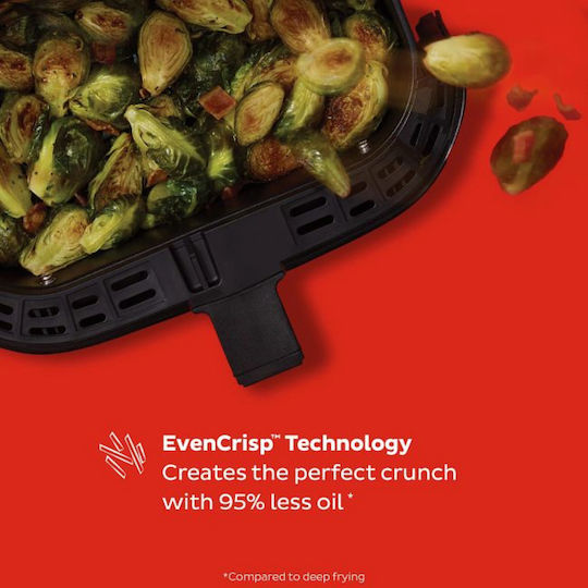 Instant Pot Vortex Plus ClearCook Heißluftfritteuse 5.7Es Schwarz