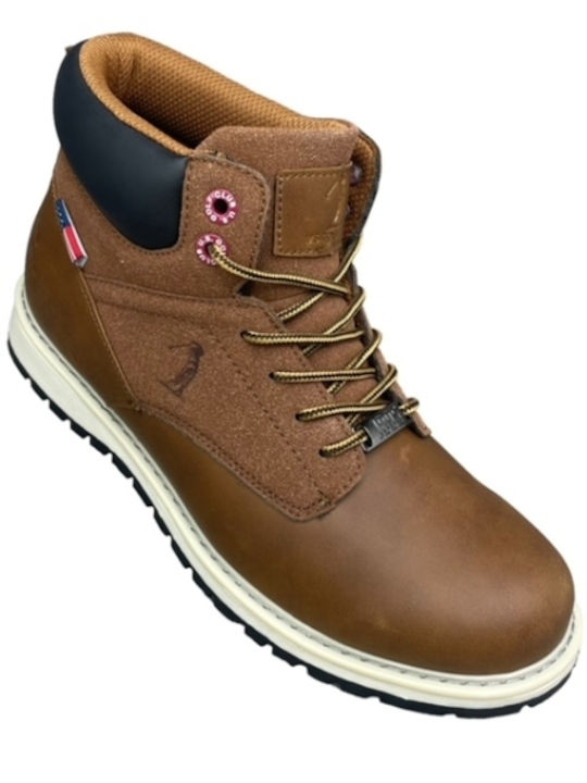 U.S. Golf Club Men's Boots Brown