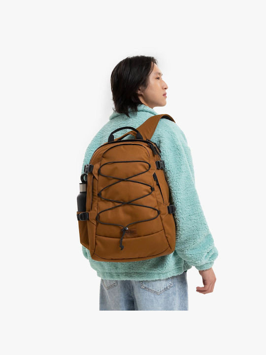 Eastpak Gerys School Bag Backpack Junior High-High School Brown with Water Bottle Holder 21Liters