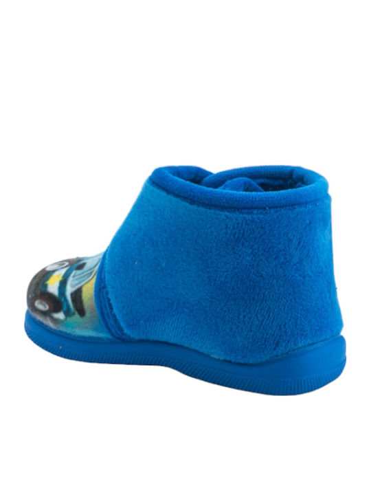 Blau Kinderhausschuhe