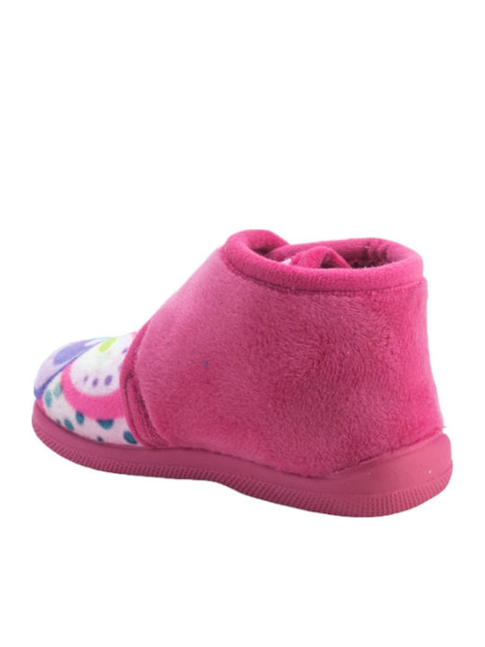 Giesswein Kinderhausschuhe Fuchsie