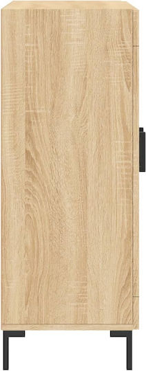 Hängeschrank fürs Wohnzimmer aus Spanplatte Braun 69,5x34x90 cm