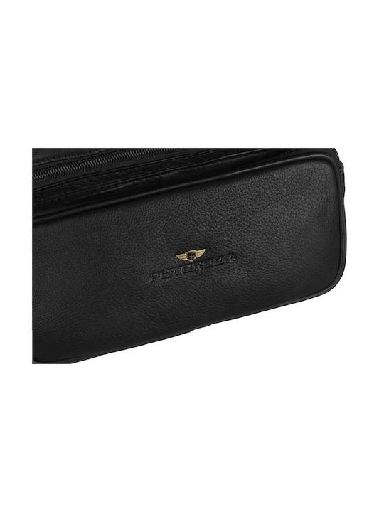 Leather Waist Bag Beige