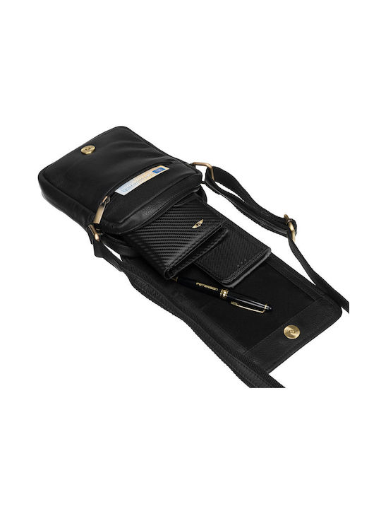 Leder Herrentasche Schulter / Crossbody