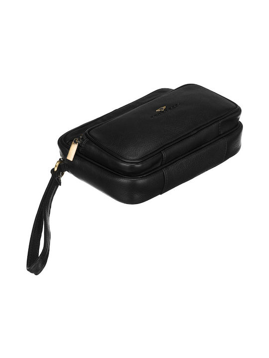 Leather Waist Bag Beige