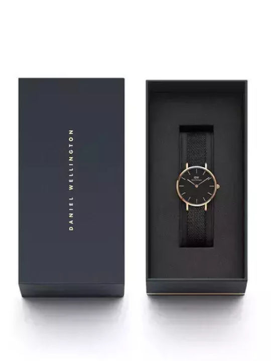 Daniel Wellington Petite Мъжки часовник 28мм На батерия с Метална гривна