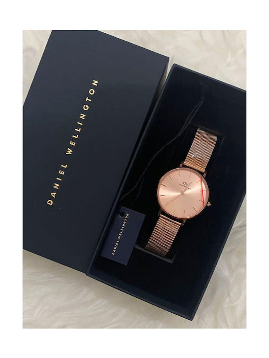 Daniel Wellington Petite Unitone Womens Watch 36mm Battery with Metal Bracelet