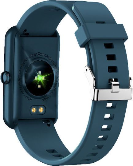 Rubicon SR032F Smartwatch με Παλμογράφο (Σκούρο Πράσινο)