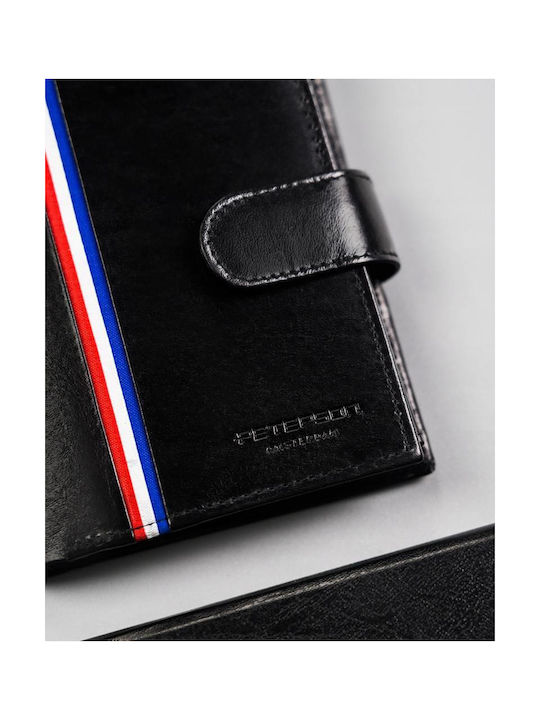 Leather Men's Wallet Cards with RFID