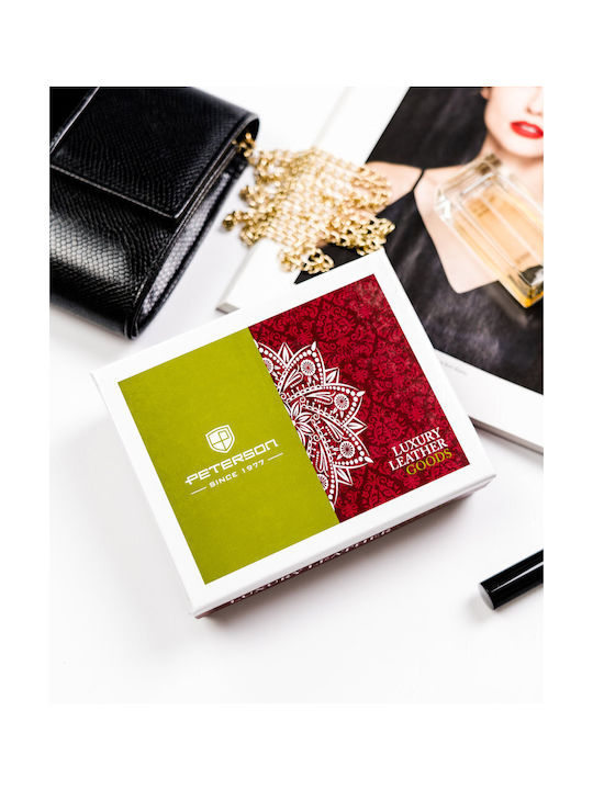Leather Men's Wallet Cards with RFID