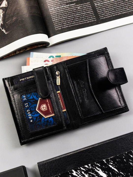 Кожен Мъжки Портфейл За Карти С RFID