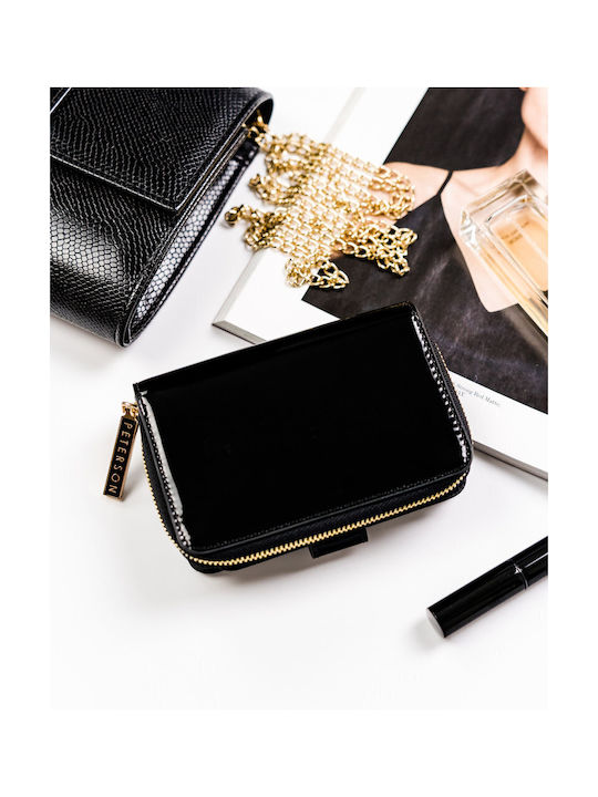 Leather Men's Wallet Cards with RFID