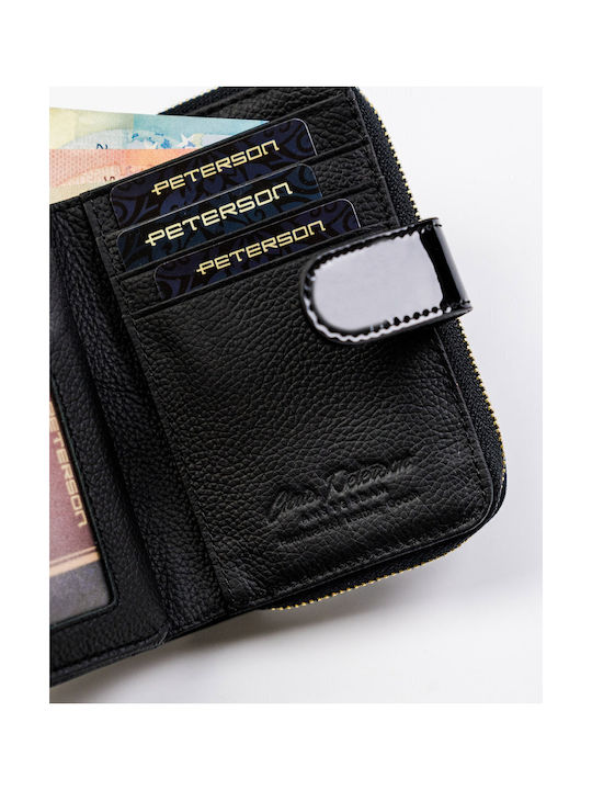 Leather Men's Wallet Cards with RFID
