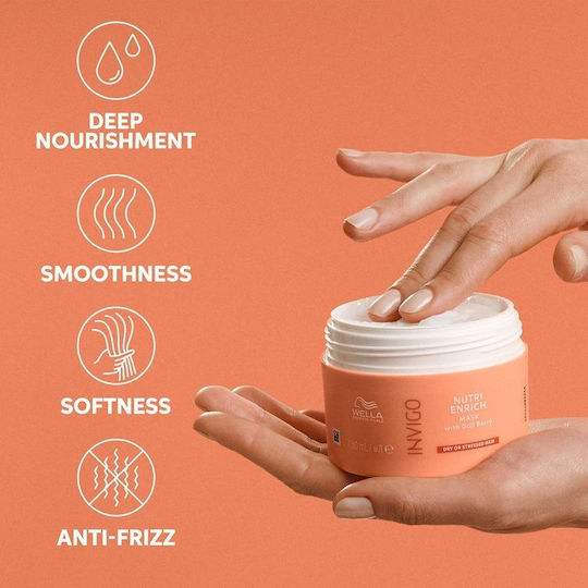 Wella Invigo Nutri Enrich Goji Berry Hair Mask for Repairing with Peptides 150ml