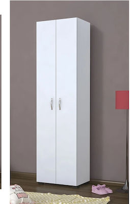 Klikareto Floor Bathroom Column Cabinet L50xD32xH180cm White