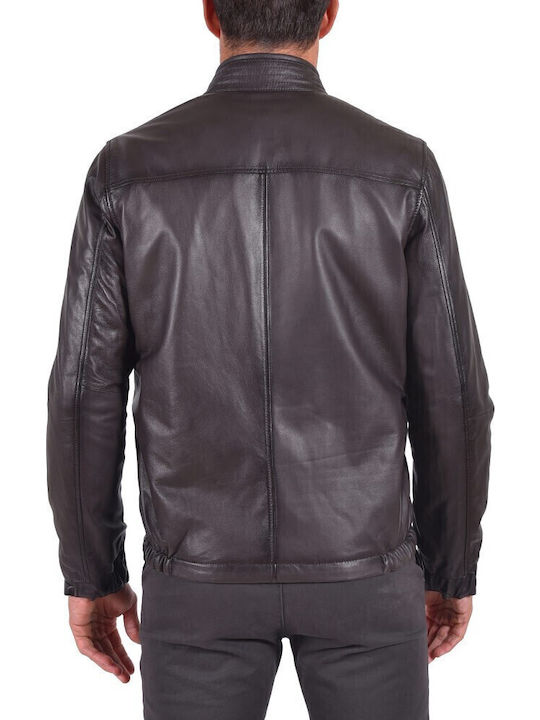 Leather Jacket Brown