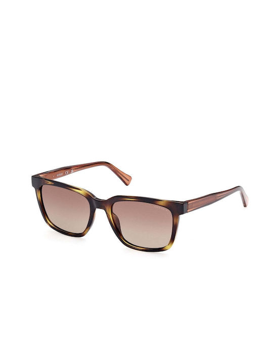 Guess Sunglasses with Brown Tartaruga Plastic Frame and Brown Gradient Lens GU00050 52H