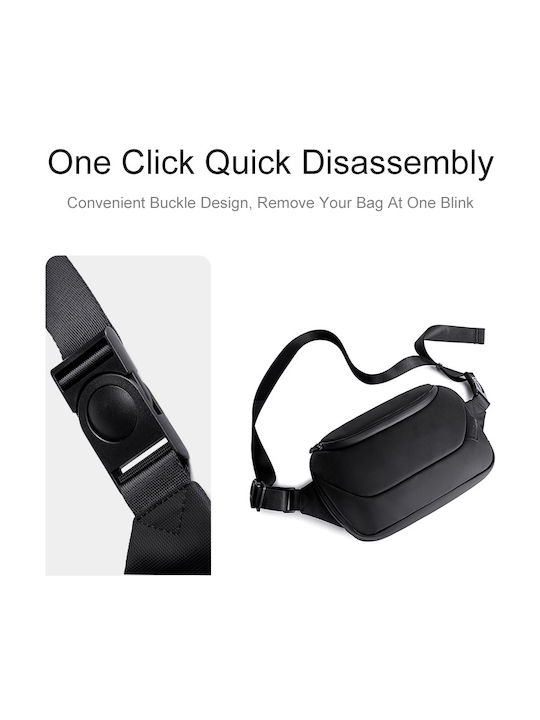 Herrentasche Sling Schwarz
