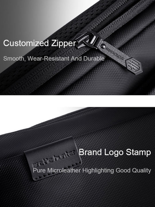 Herrentasche Sling Schwarz