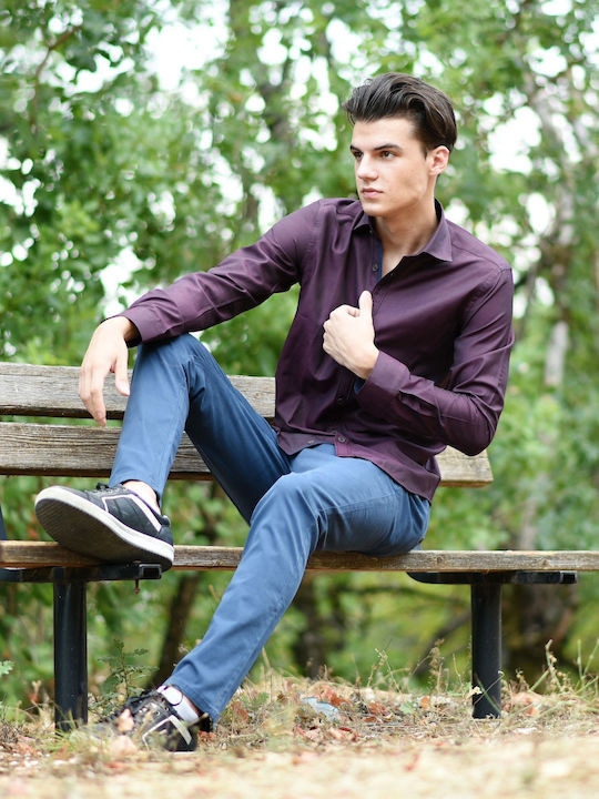 Hose Chino Blau