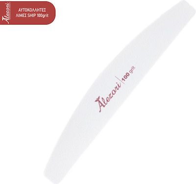 Alezori Curved File Paper 100/100 10pcs Ανταλλακτικές Αυτοκόλλητες