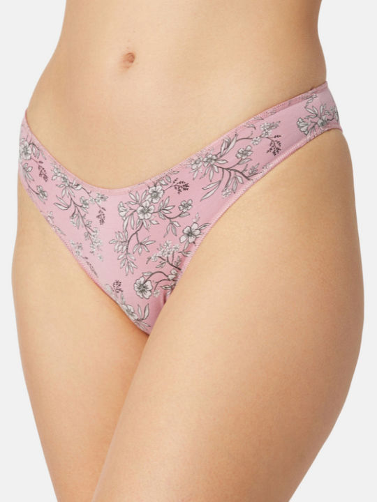 Rio Modal Fimelle Damen Slip 2Pack Rosa
