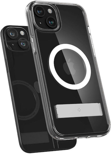 Spigen Ultra Hybrid S (MagFit) Back Cover Plastic Crystal Clear (iPhone 15 Plus)